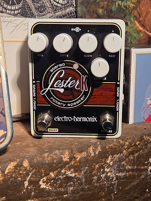 Electro-Harmonix: Lester K, Rotary Speaker Simulator | Ravenhouse