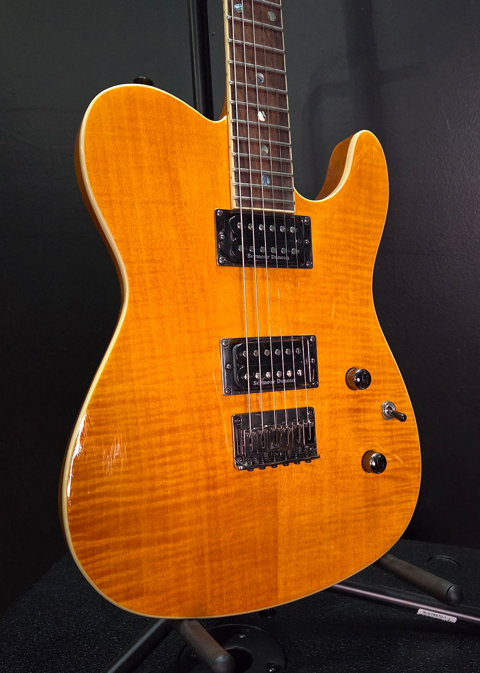 Thumbnail: Fender: FMT Telecaster, in Flame Maple Amber