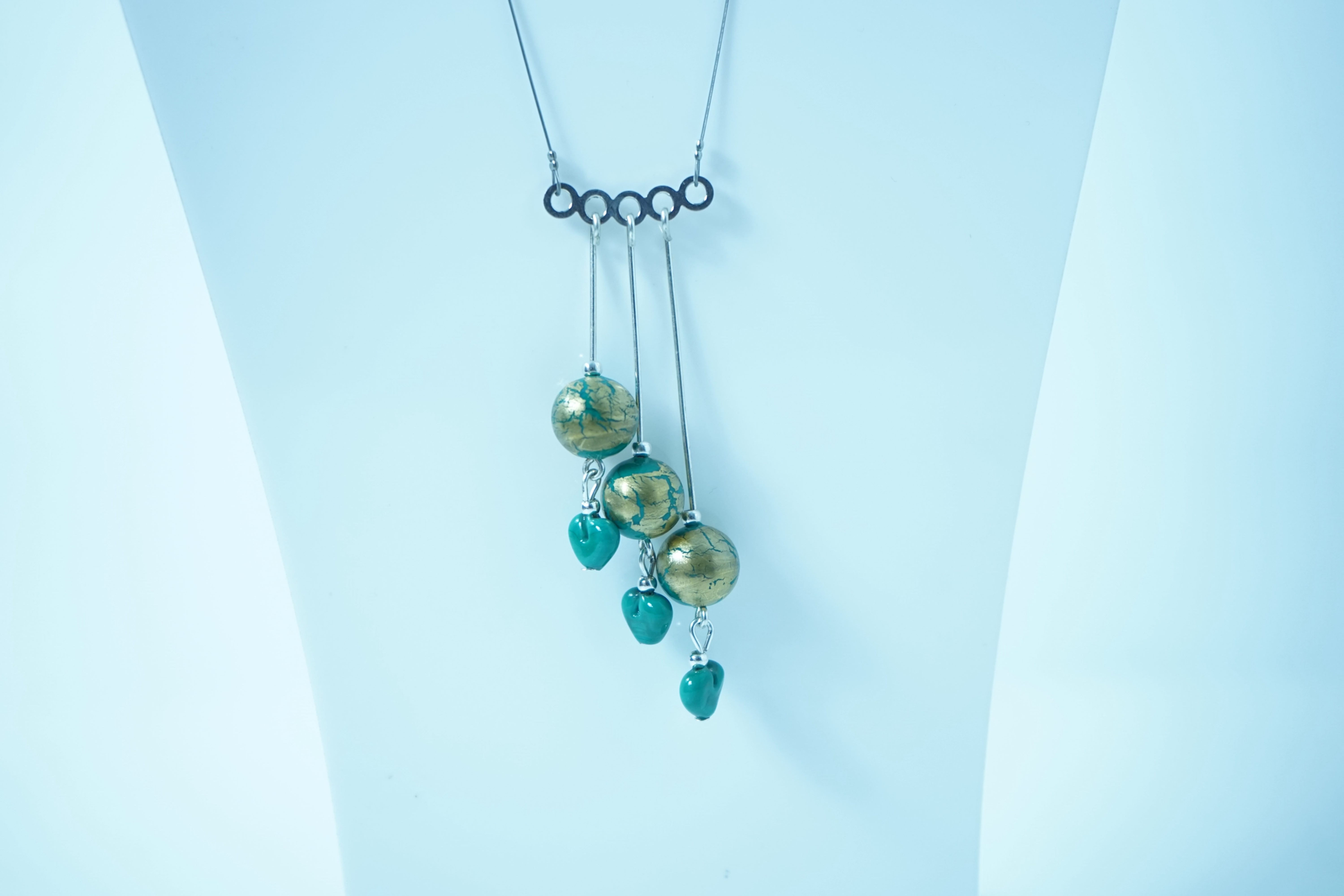Collier Saint-Valentin Nuances de Verts