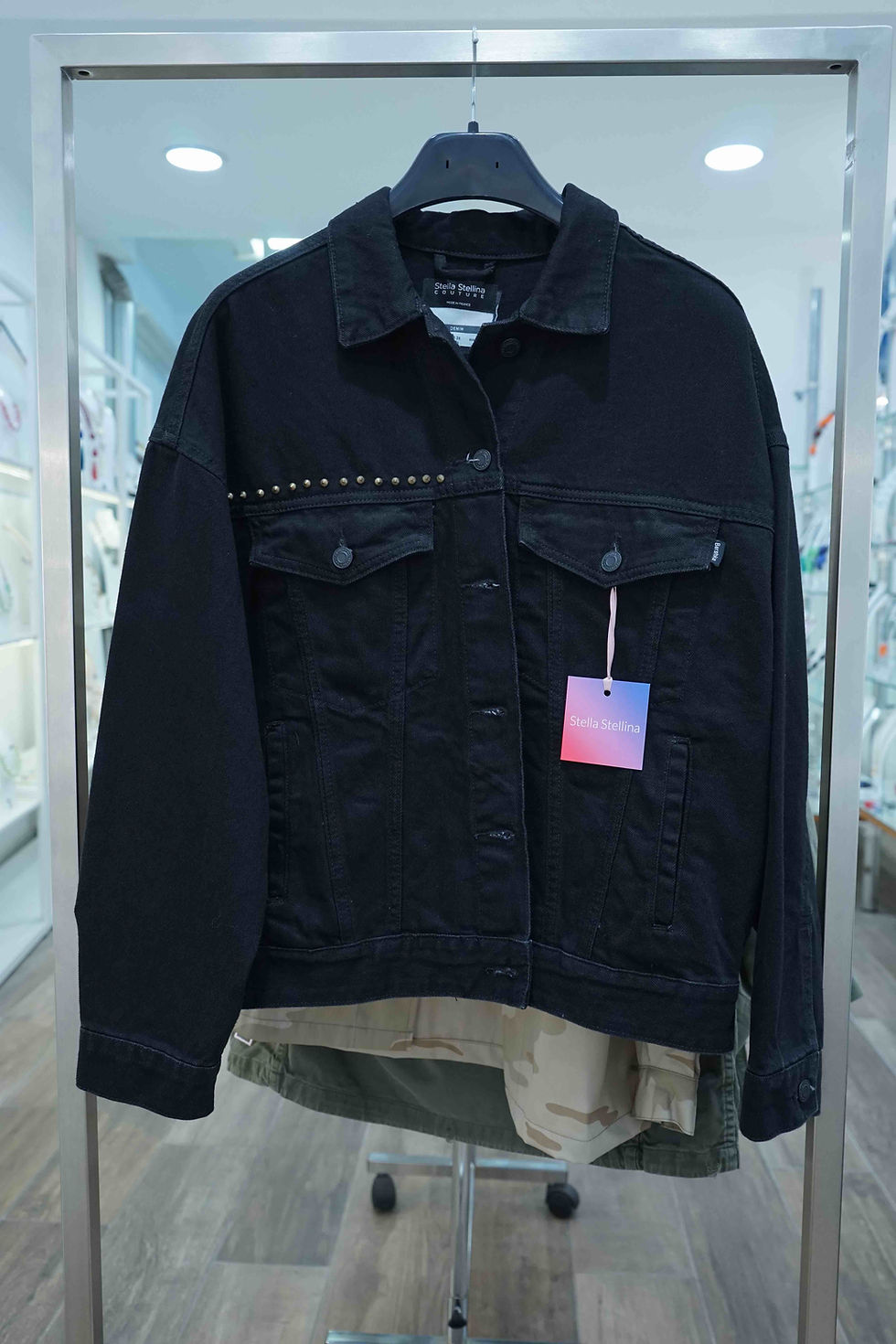Miniature : Veste denim noire Street Life