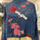 Miniature : Veste en Jean Grue, Fleurs et Lune Rose