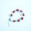 Thumbnail: Bracelet Sassolini couleur Rouge et Transparent