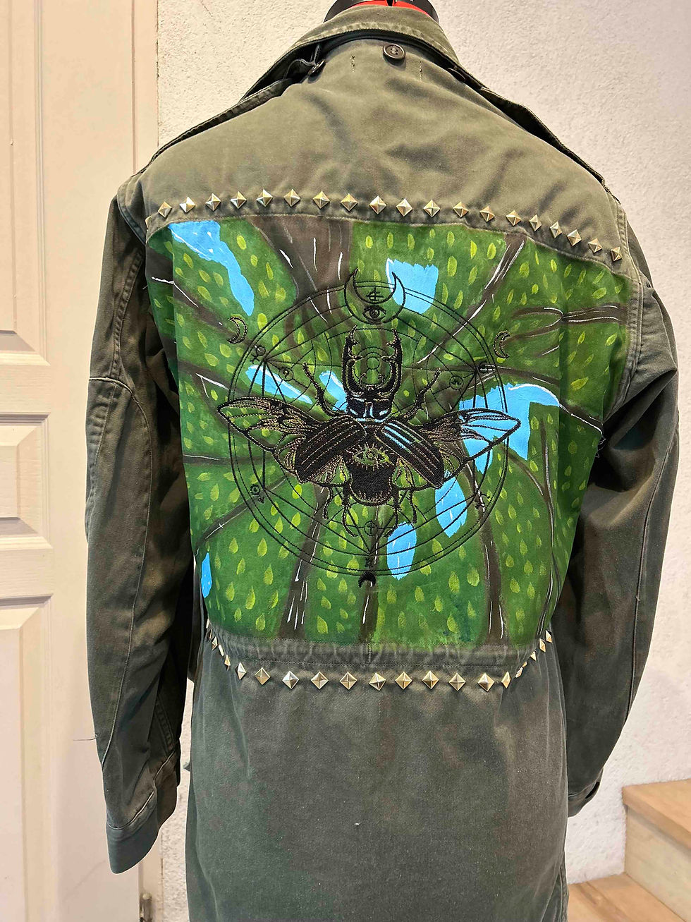 Veste Militaire Canopée et Scarabée