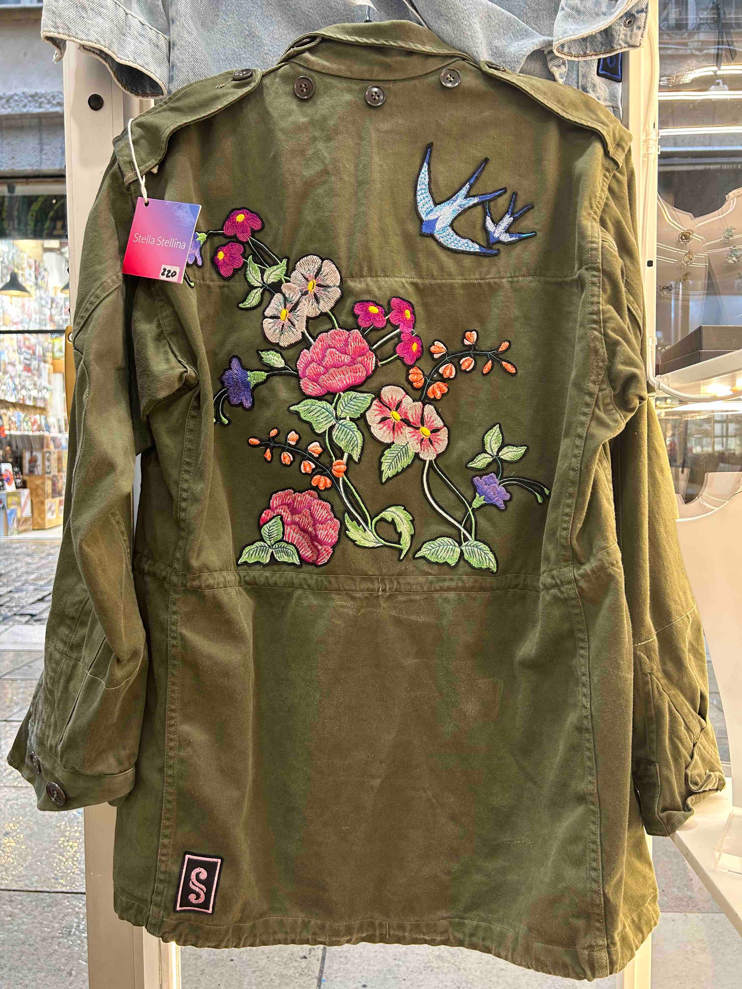 Veste Militaire Assemblage Botanique