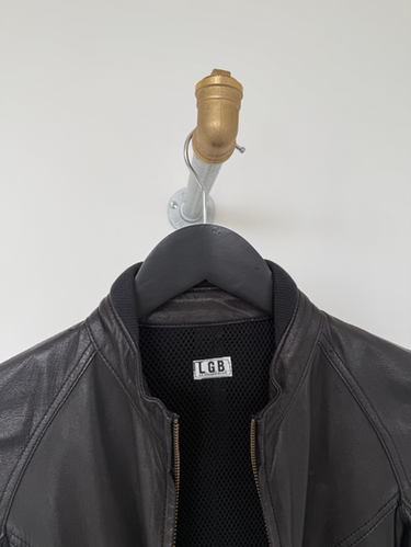 LGB sheepskin leather jacket | AZAR