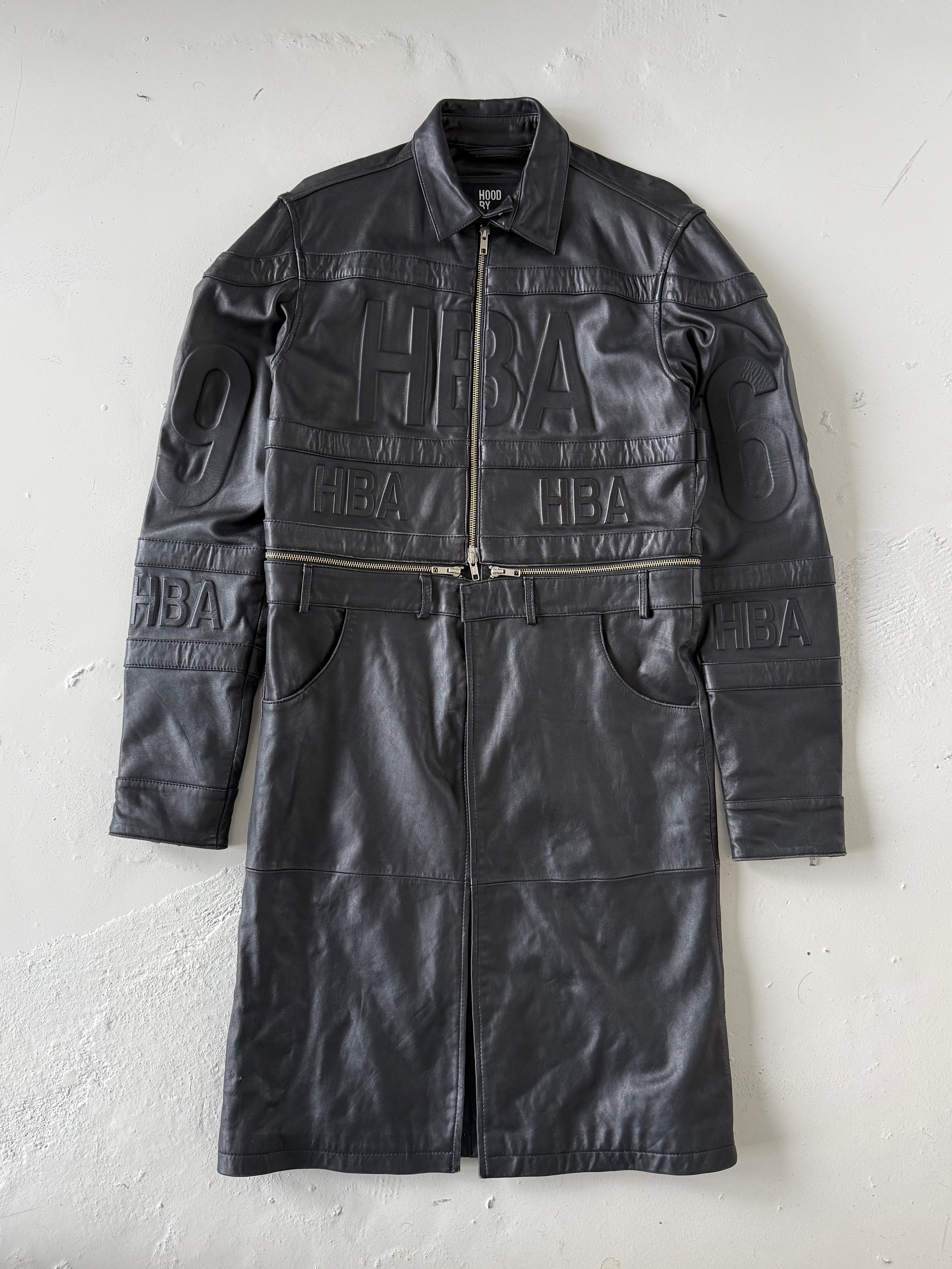 hood by air f/2014 leather jacket