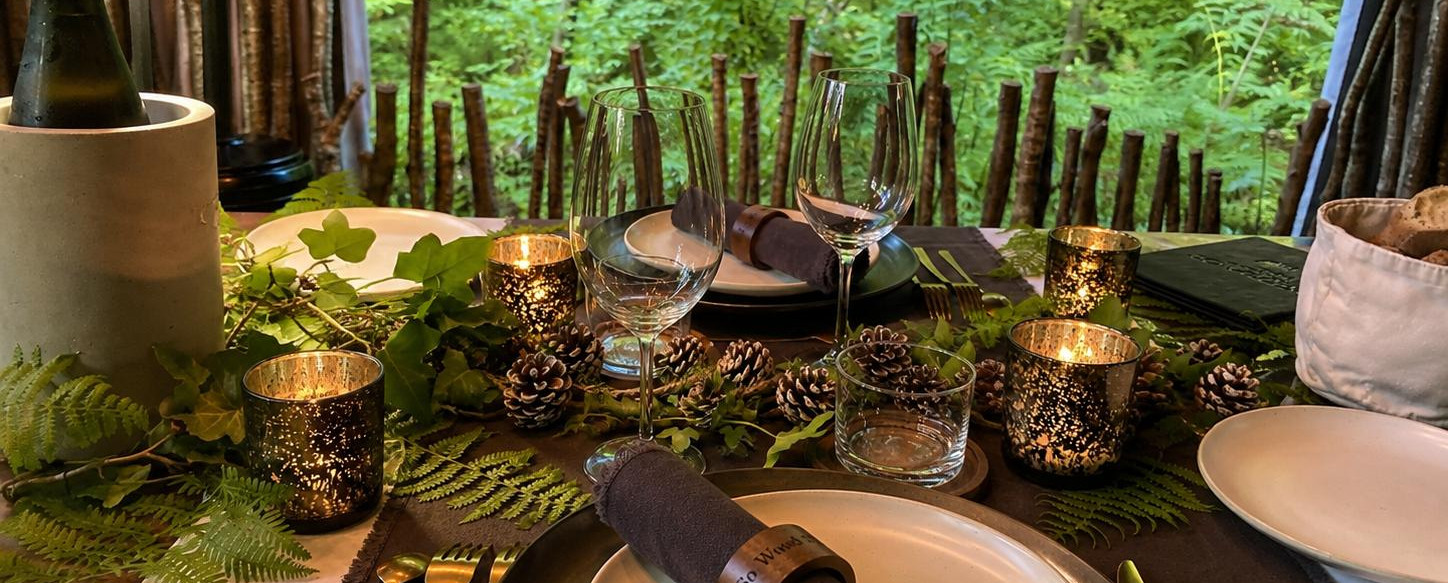 Dîner bistronomique en 5 temps au cœur de la forêt