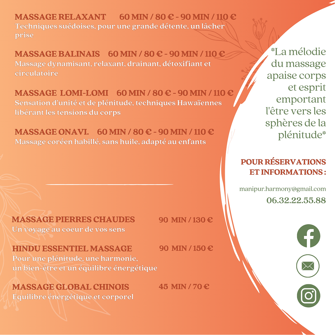 Plaquette Massage So Wood 33