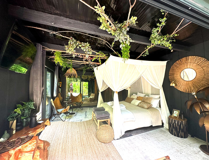 suite panoramique avec jacuzzi privatif, ecolodge sowood 33