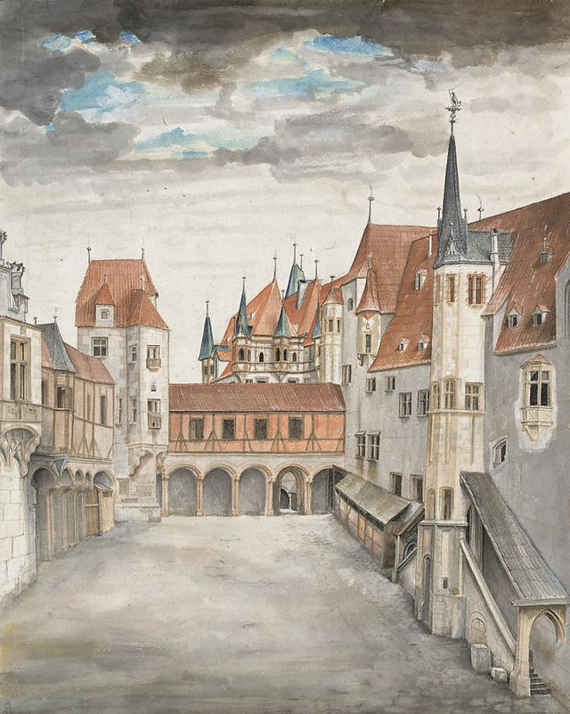 Courtyard of Innsbruck Castle