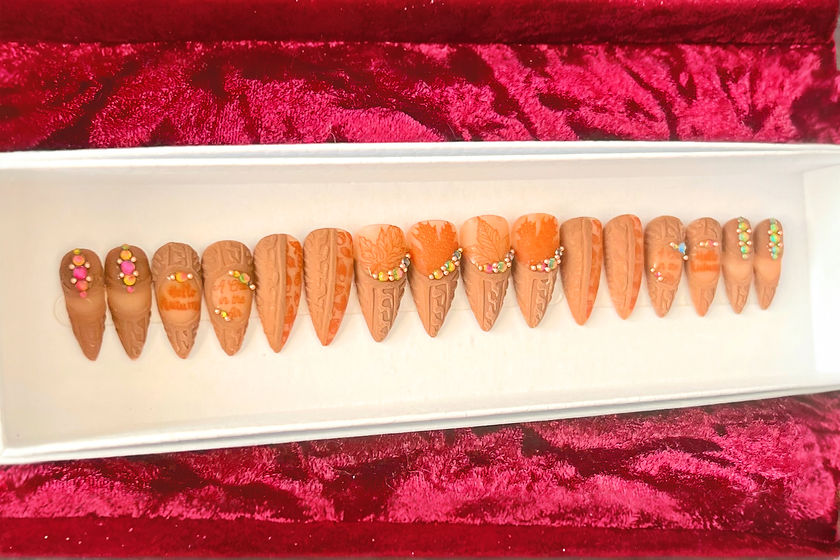 Fall Sweater Nail set