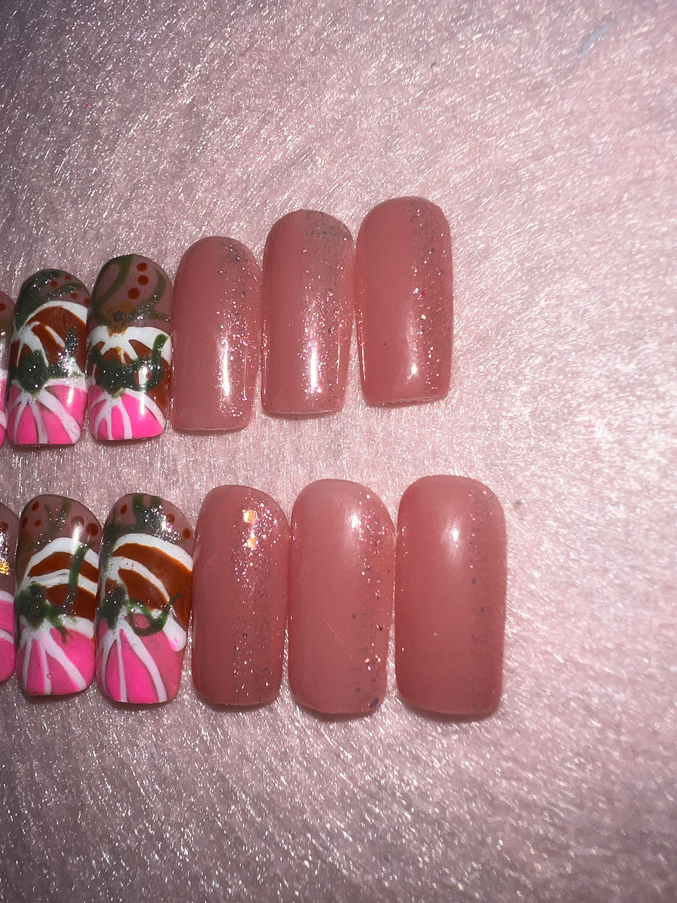 Thumbnail: Pumpkin Hope | Ready-to-Ship Press-On Nails