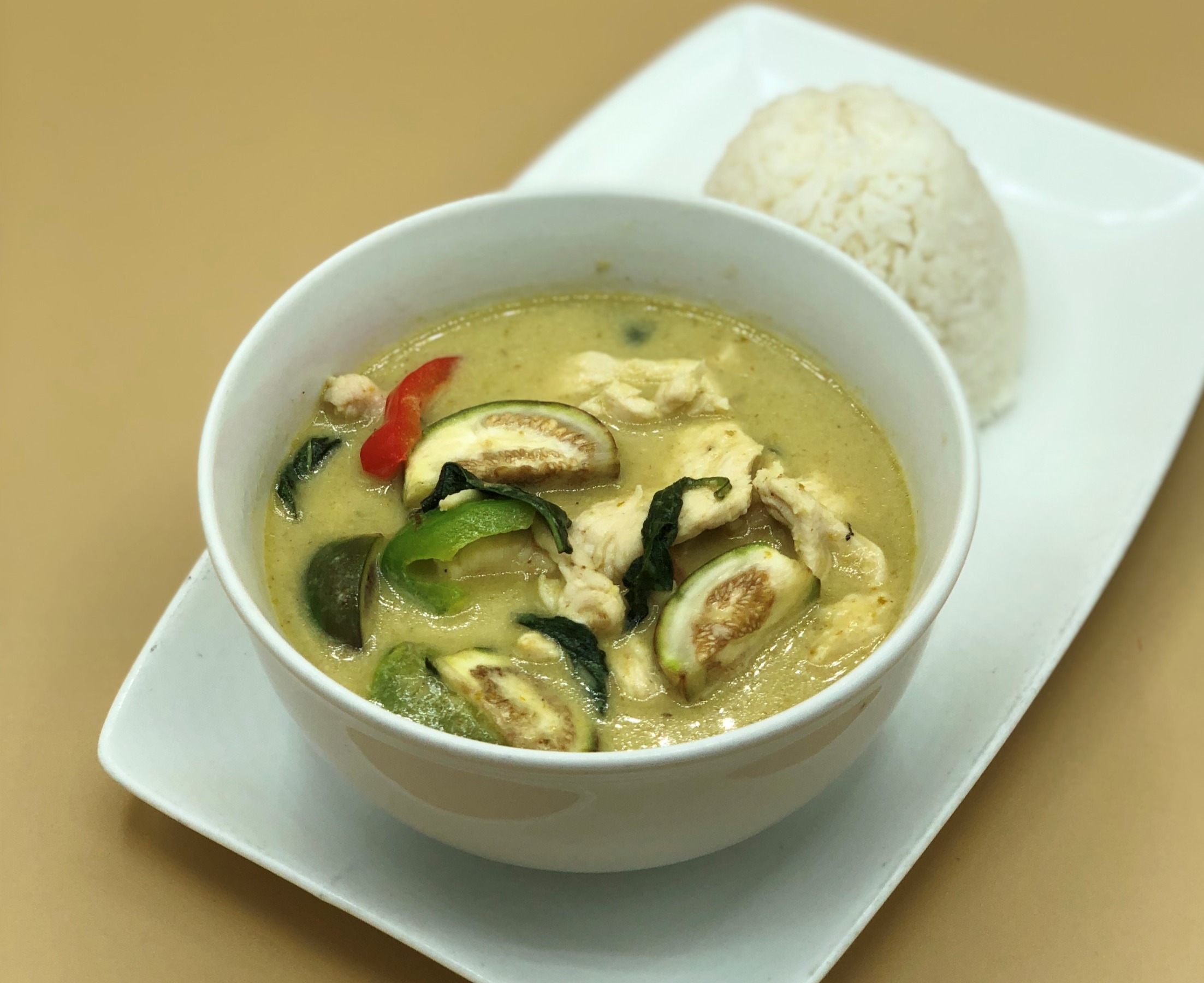 Arranged Food and Objects