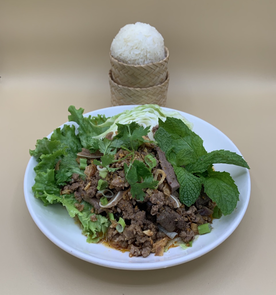 Arranged Food and Objects