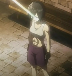 mikasa about to workout