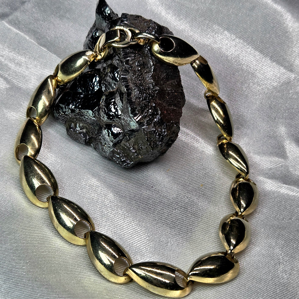 Thumbnail: 1960's Sperry Gold Tone Necklace 
