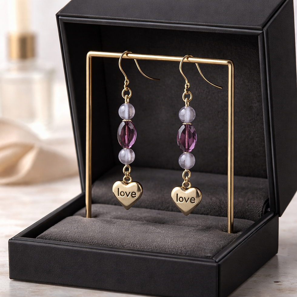 Thumbnail: Six pair set of Vintage earrings 
