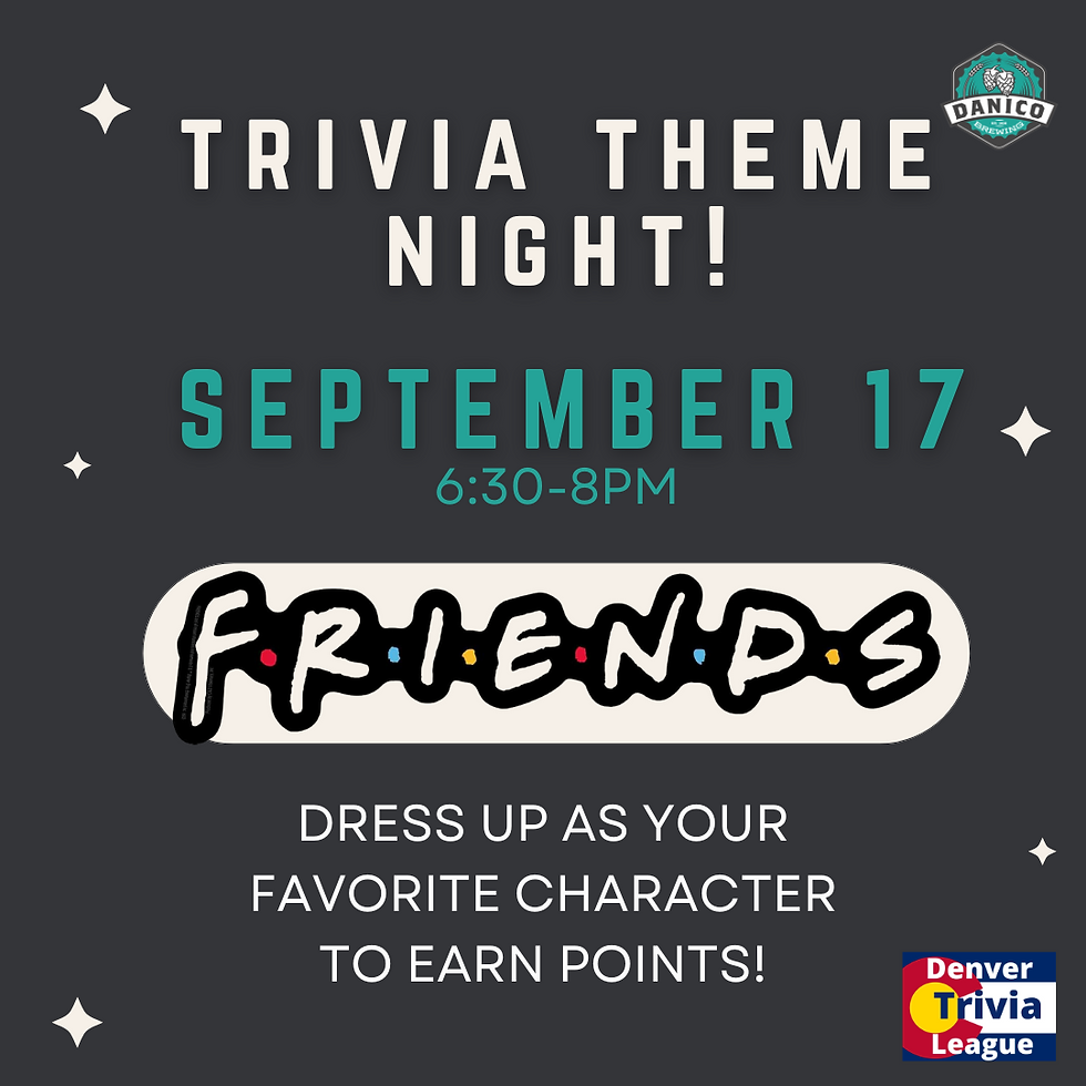 Friends - Trivia Night