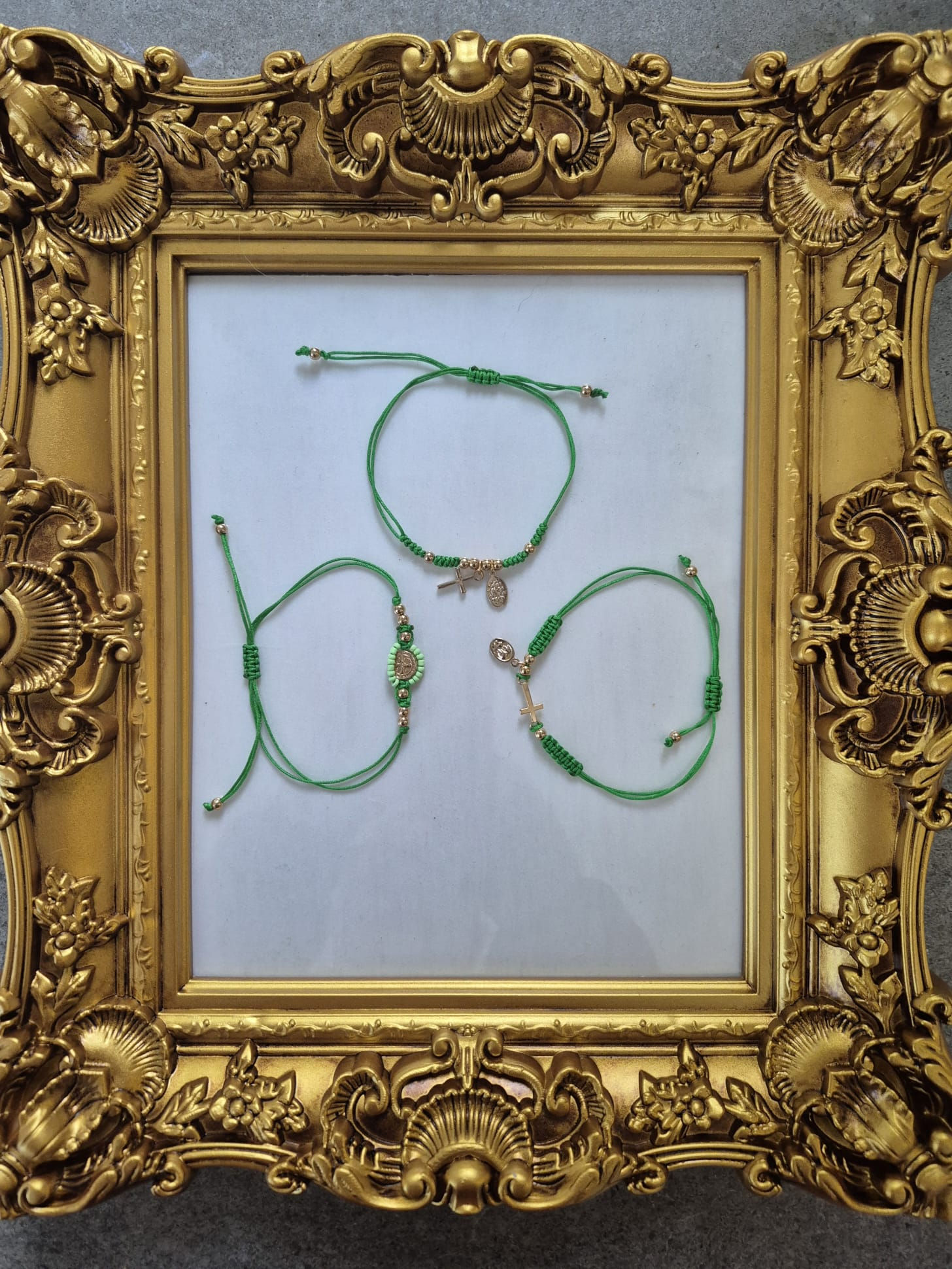 Sustainable Upcycled bracelets set of 3