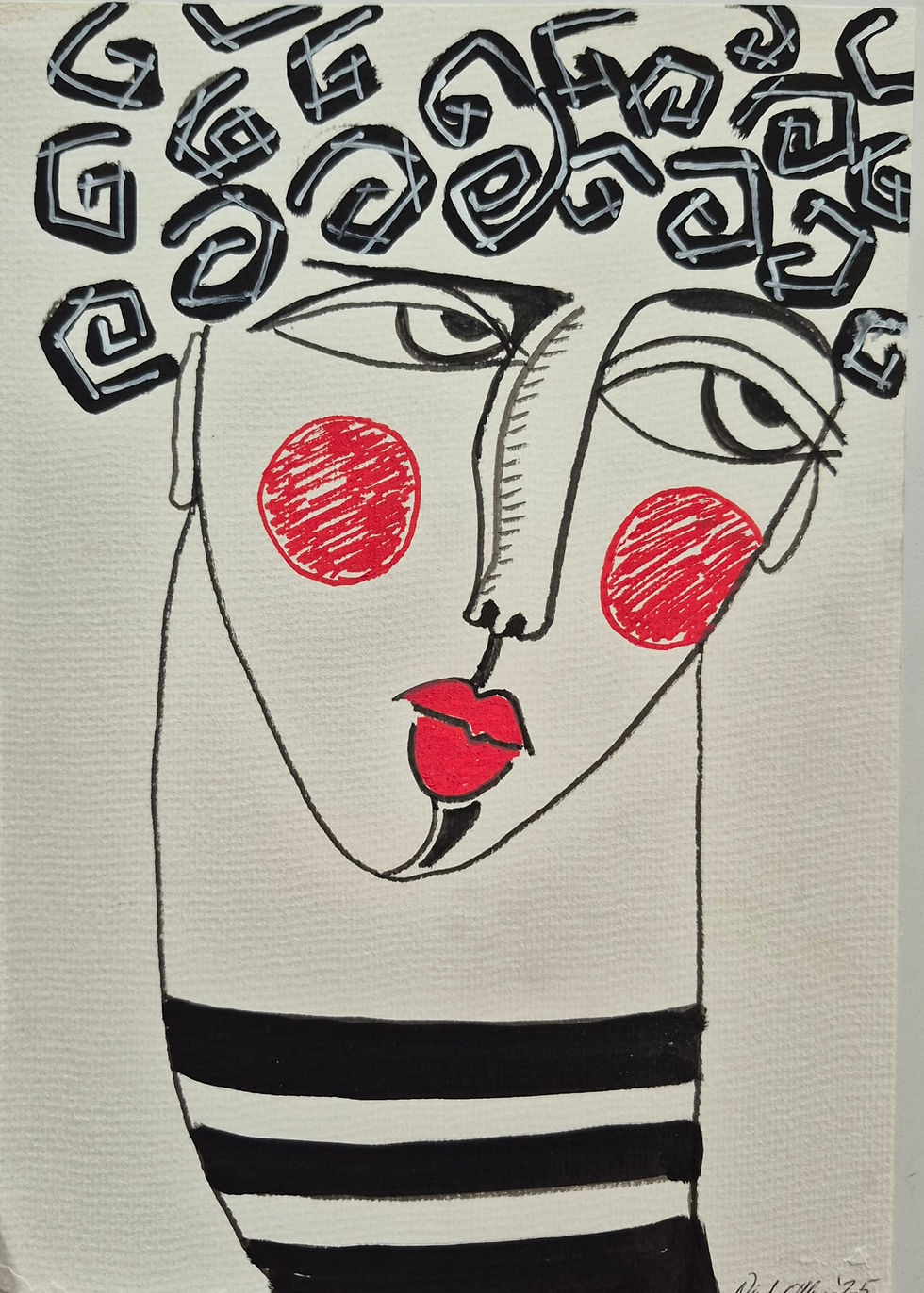 Thumbnail: Pen Watercolour on Paper