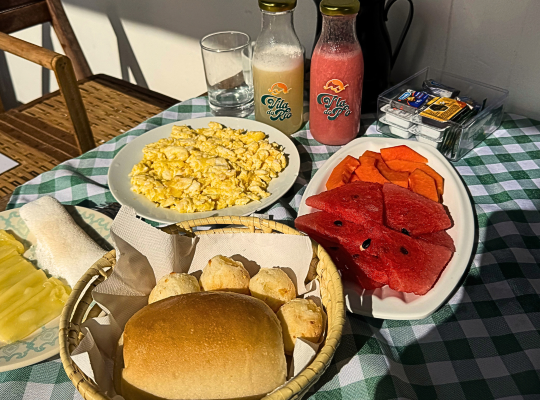 Café da manhã da Vila do Rio