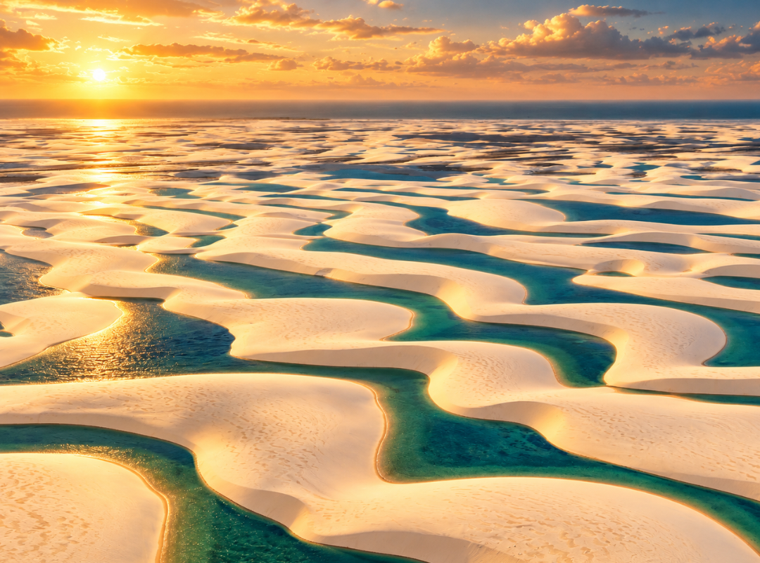 Paisagem em Santo Amaro do Maranhão