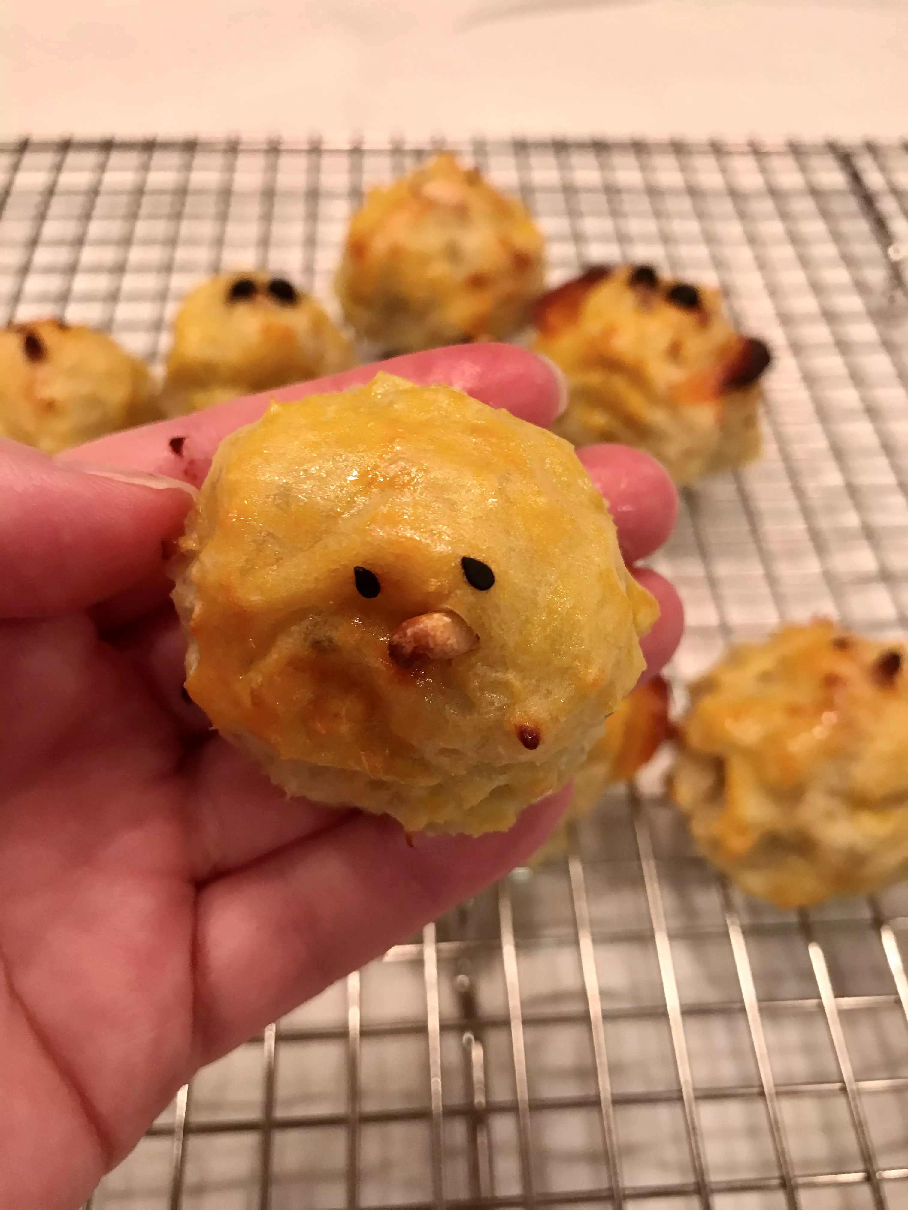 All toasty and ready to eat.