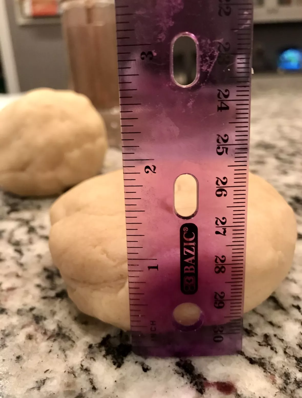 cutting mini scones is fun!