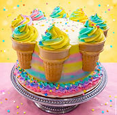 Ice Cream Cone Cake Camp