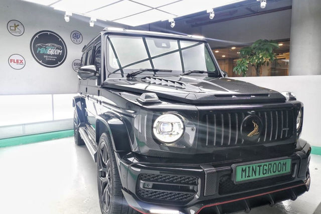 Mercedes-Benz G-Class after paint protection film installation at MintGroom