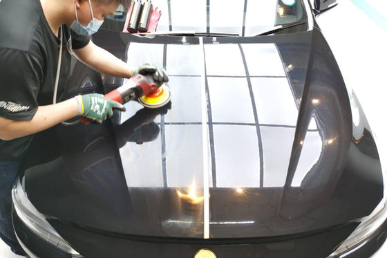 Paint correction and waxing at the MintGroom studio