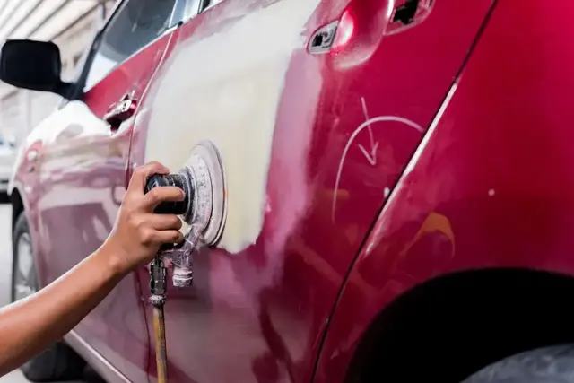 Panel beating and body repair work at MintGroom
