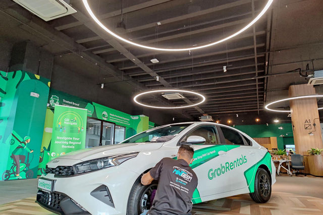 Grab Rentals vehicles groomed by MintGroom