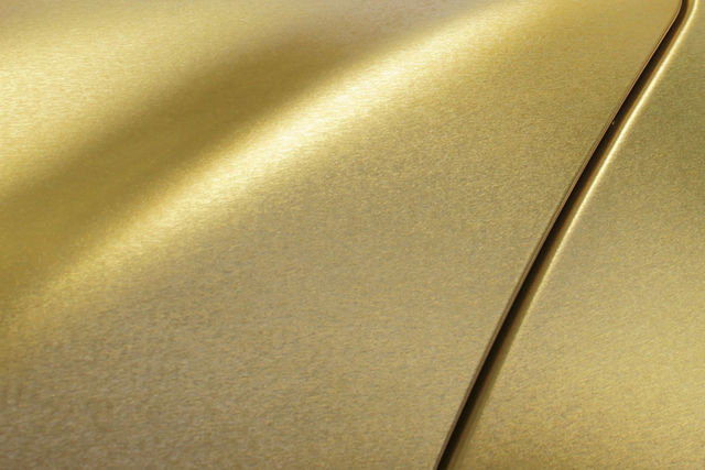 Brushed metal wrap finish applied by MintGroom