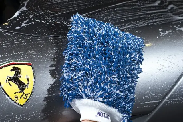 Clean car exterior after MintGroom's premium car wash
