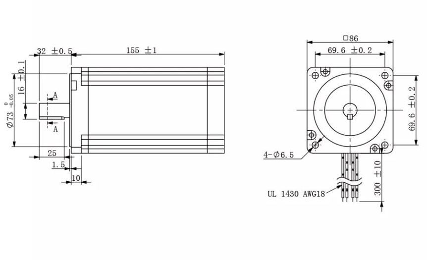 Miniatura: Kit Nema 34 12nm Paso a paso Tipo Industrial