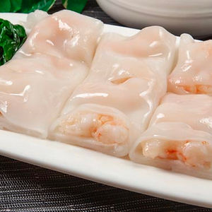 Rice Rolls W/ Prawns