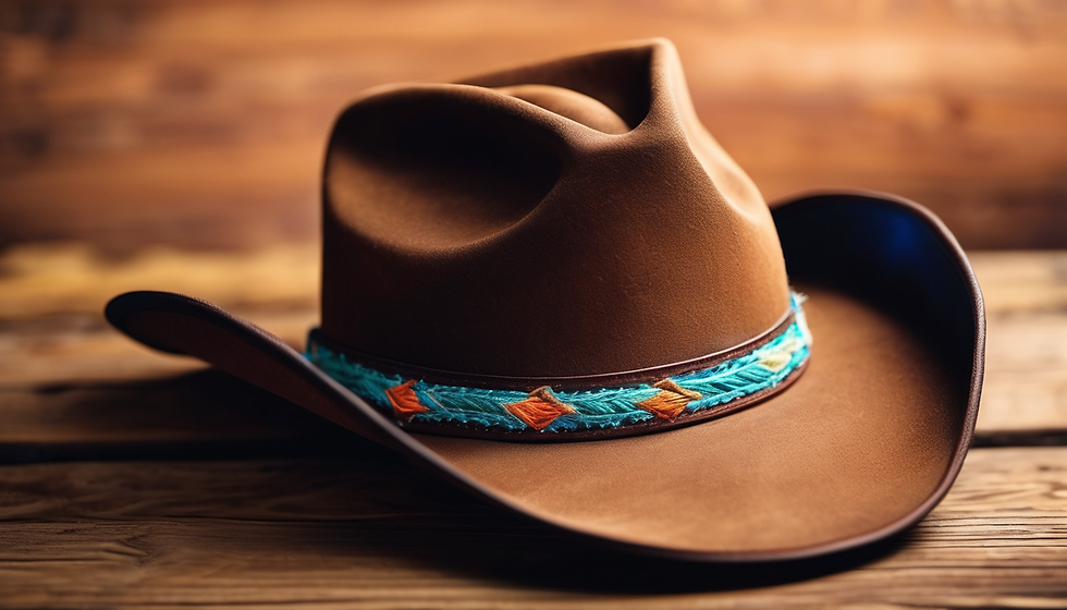 Western Rodeo Session Hat Design