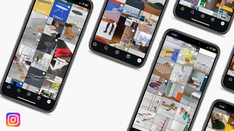 Magicvault Instagram grid showcasing cohesive visual strategy across product, lifestyle, and campaign content arranged on multiple mobile screens.