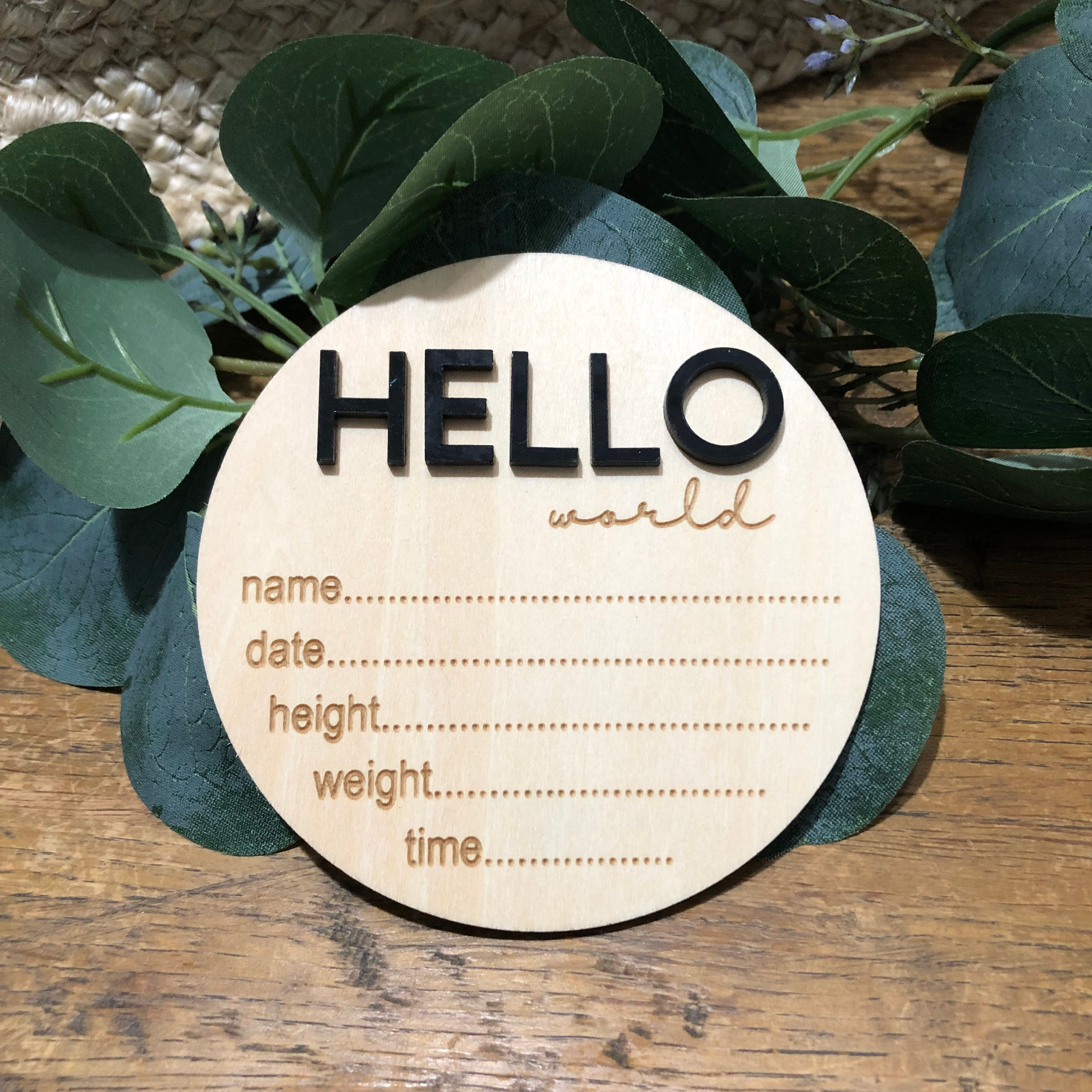 Baby Milestone discs