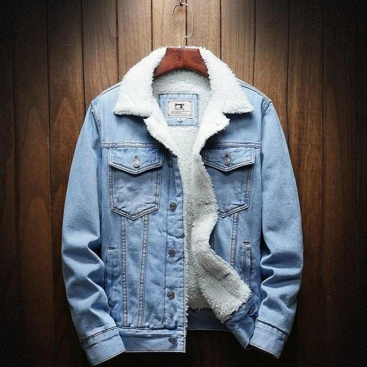 Miniature : Jacket jeans et cagoule 