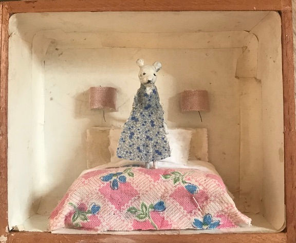 She Likes to Stand on Her Bed SOLD