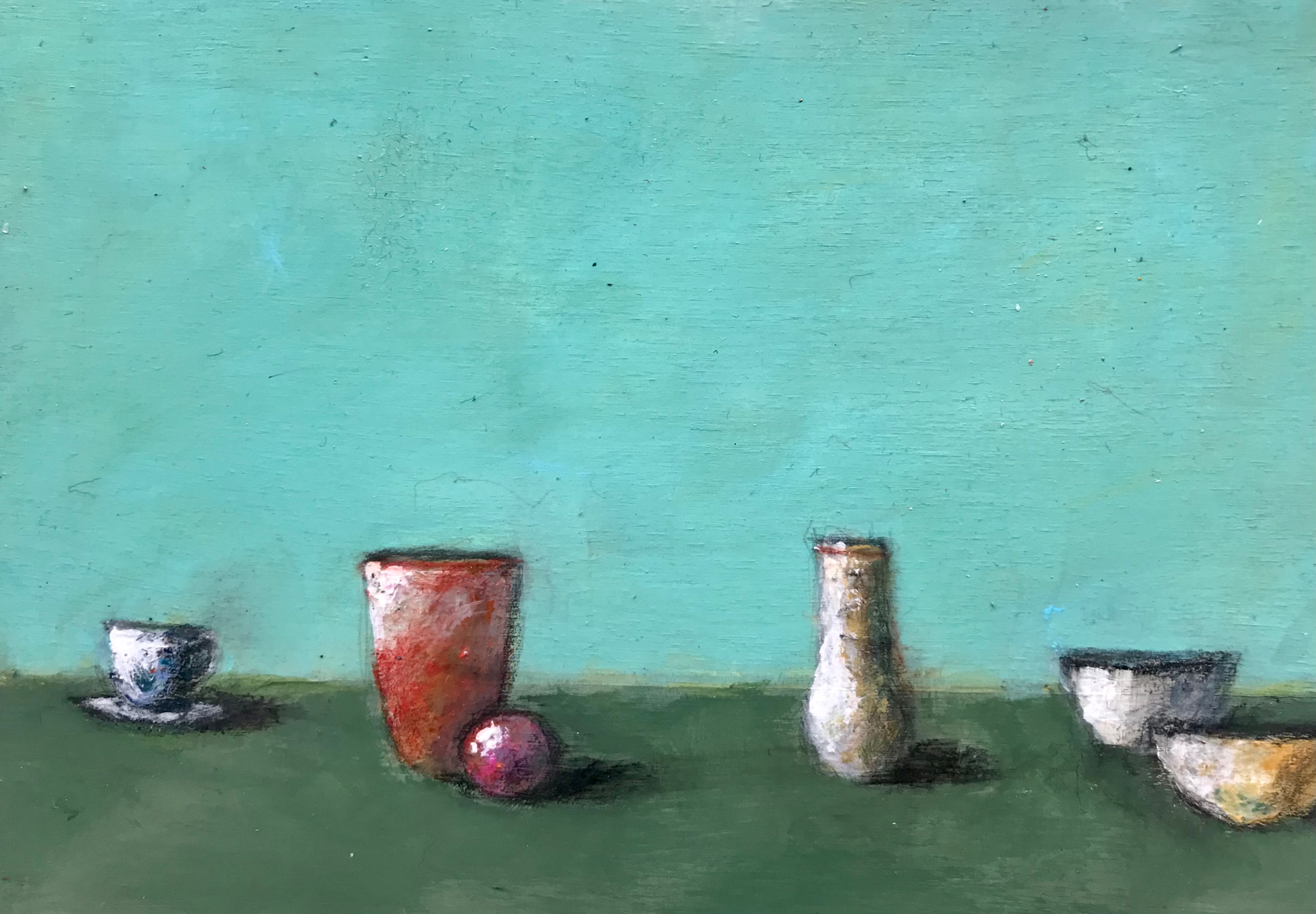 Turquoise Sky Painting