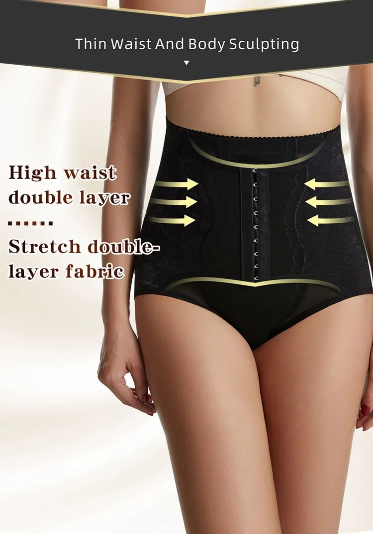 Thumbnail: High Waist Hook Design Panty