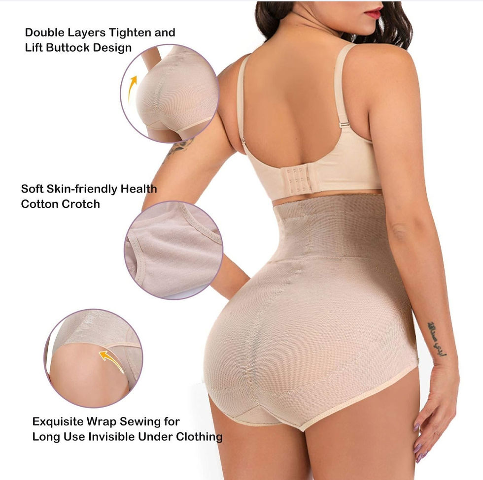 Thumbnail: High Waist Hook Design Panty