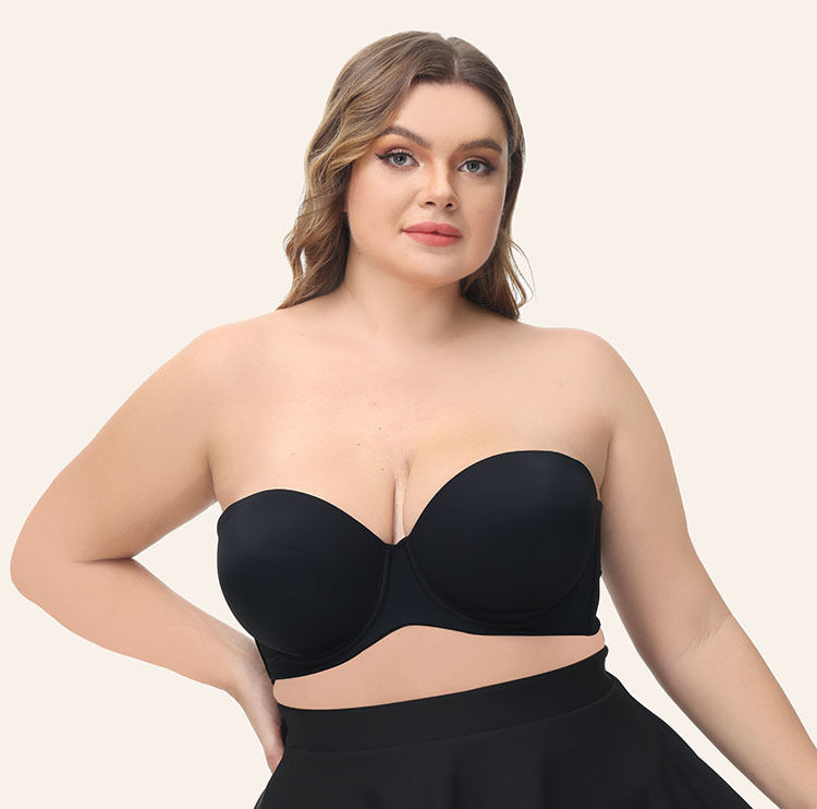 Thumbnail: Deep Cup Strapless Bra