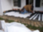 Restoring the farmhouse