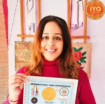 Poonam Choudhary registrered IYO® International Yoga Organisation