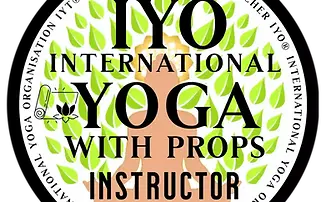 IYO® International Yoga with Props Instructor by IYO® International Yoga Organisation