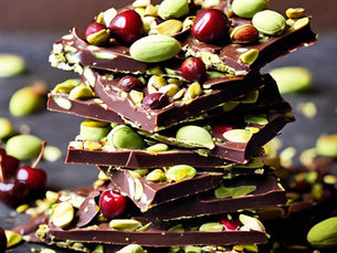 RECIPE: Pistachio & Cherry Chocolate Bark